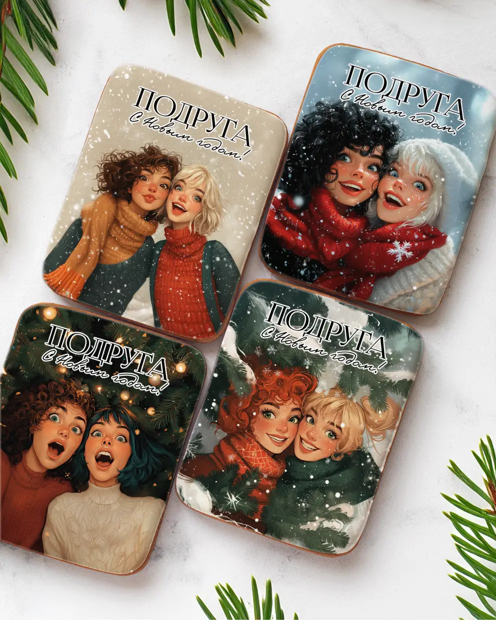 Новый Год 2025 (Подруги)